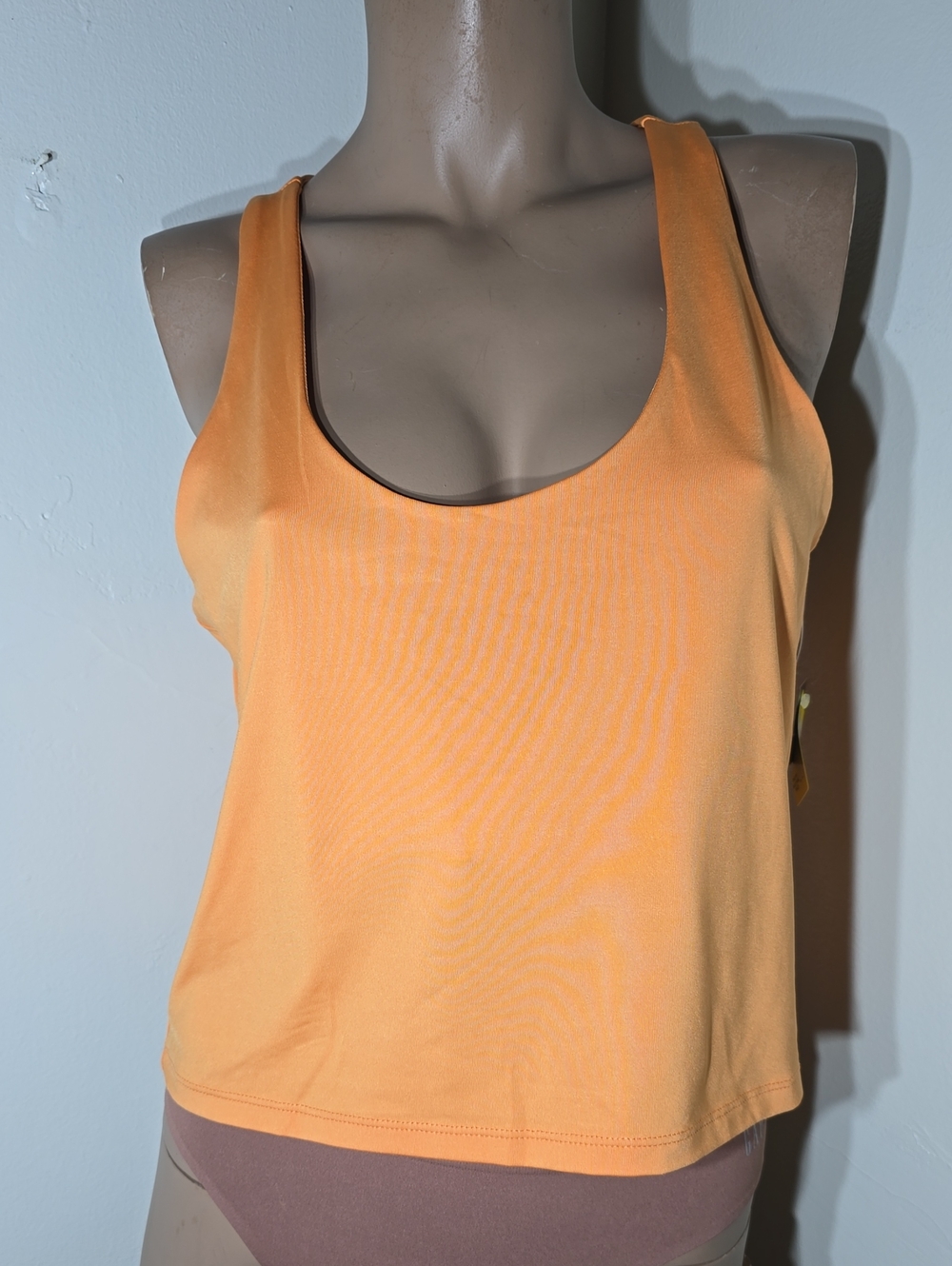 Pro Player Women's Long Line Tank Top - Tangerine Size 1X NWT
